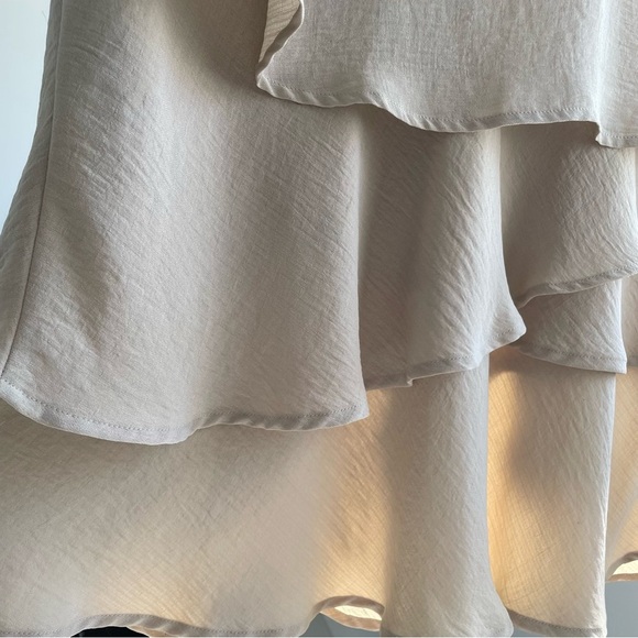Joseph Ribkoff Champagne coloured sleeveless dress size 14 - Picture 9 of 13